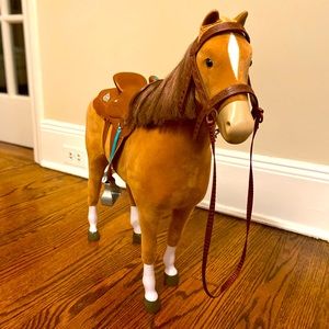 American Girls doll horse